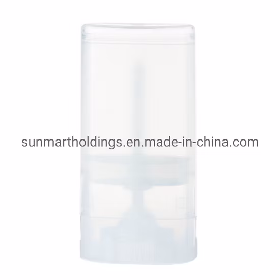 Envase de desodorante en envase de bálsamo de plástico de 15 g